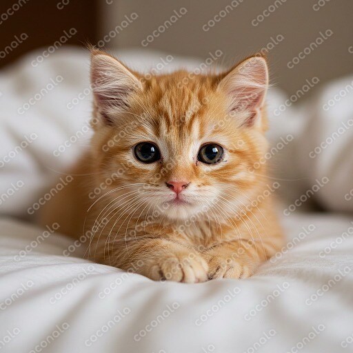 【AI猫画像】茶トラ子猫の画像素材｜POP・SNS用に