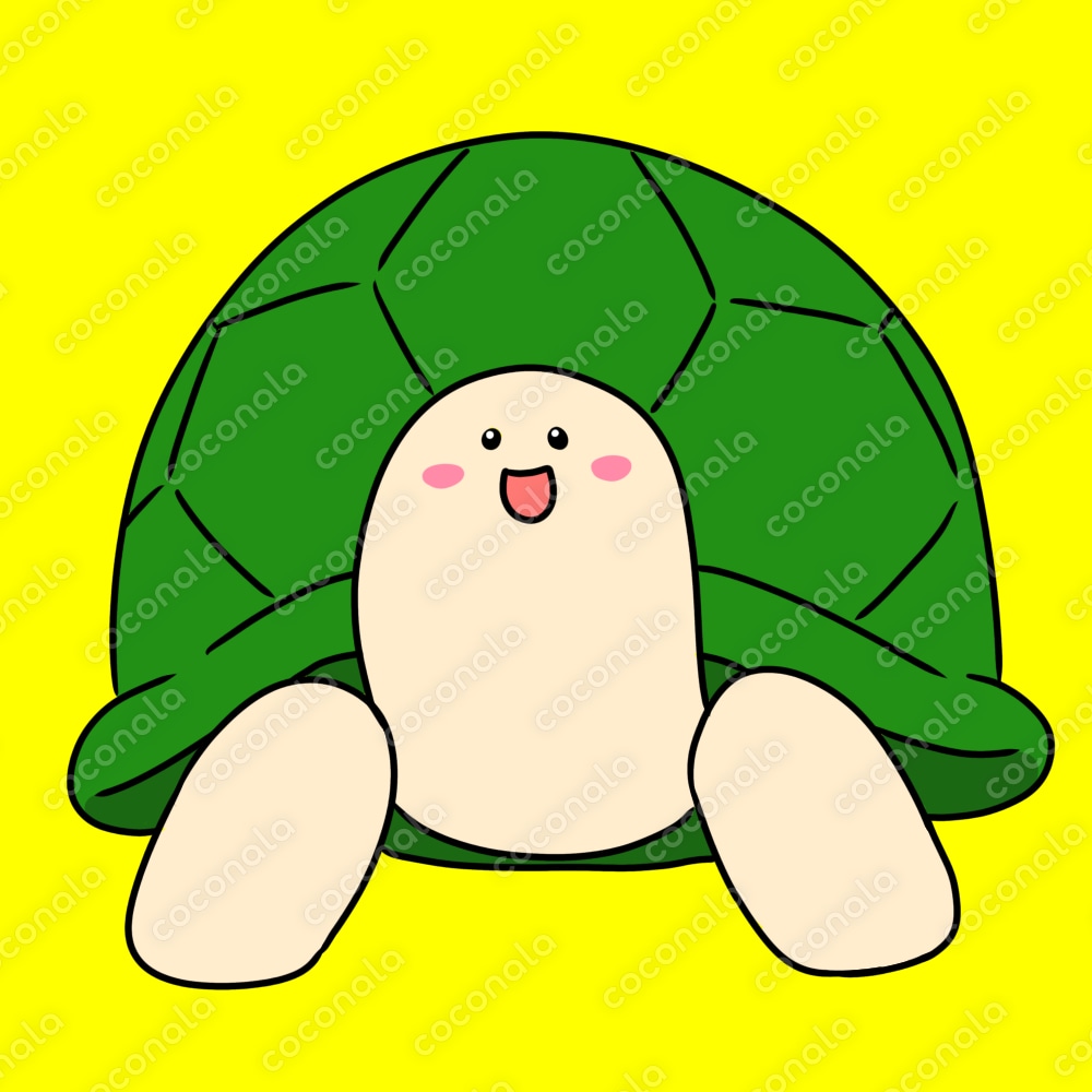 「ゆるめあにまる」シリーズ　カメ