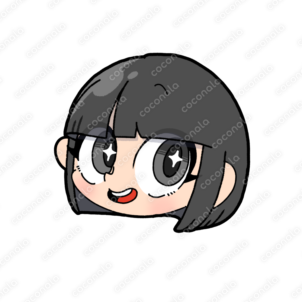 あなたに似てる子がいたらラッキー！アイコン　PNG