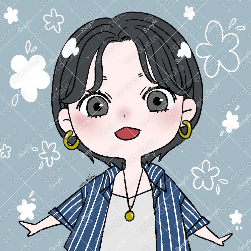 様々なシーンで使いやすい！ほっこりかわいいデフォルメアイコン①