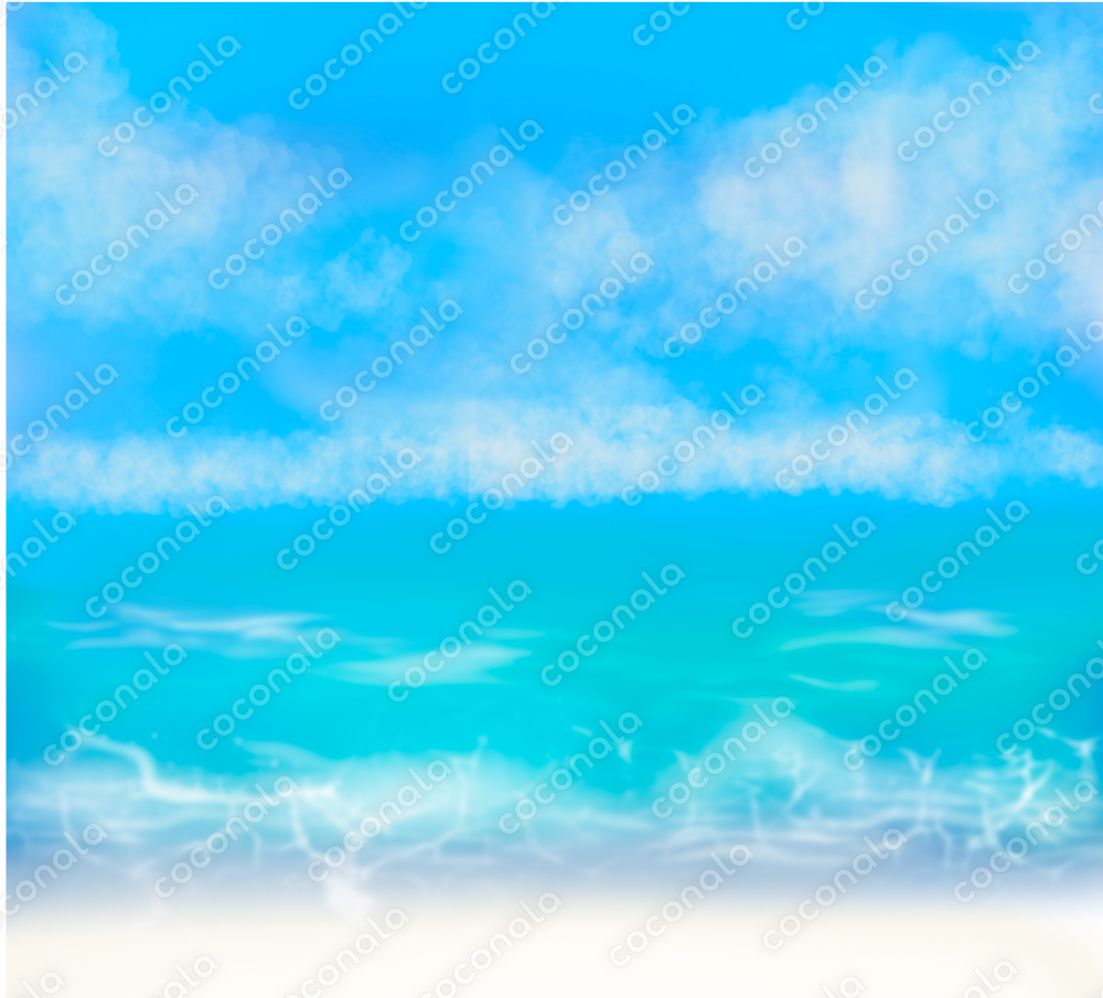 青い空と海の背景