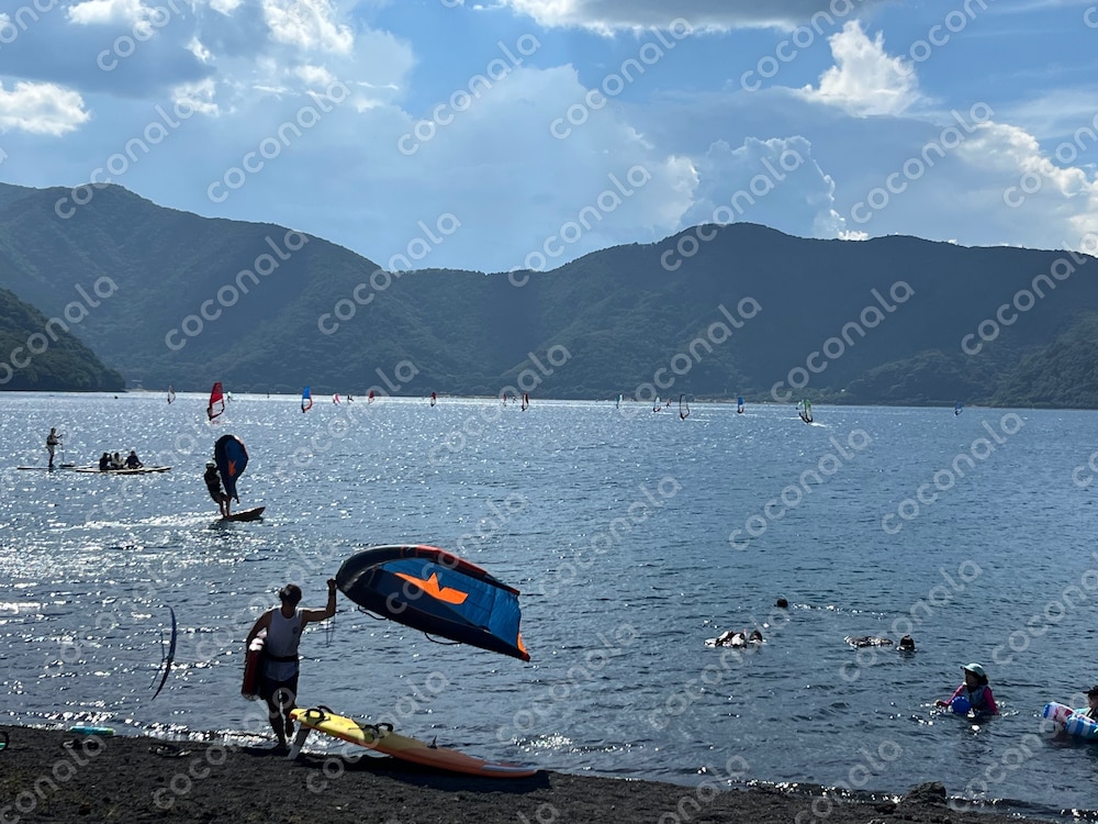 湖畔の夏