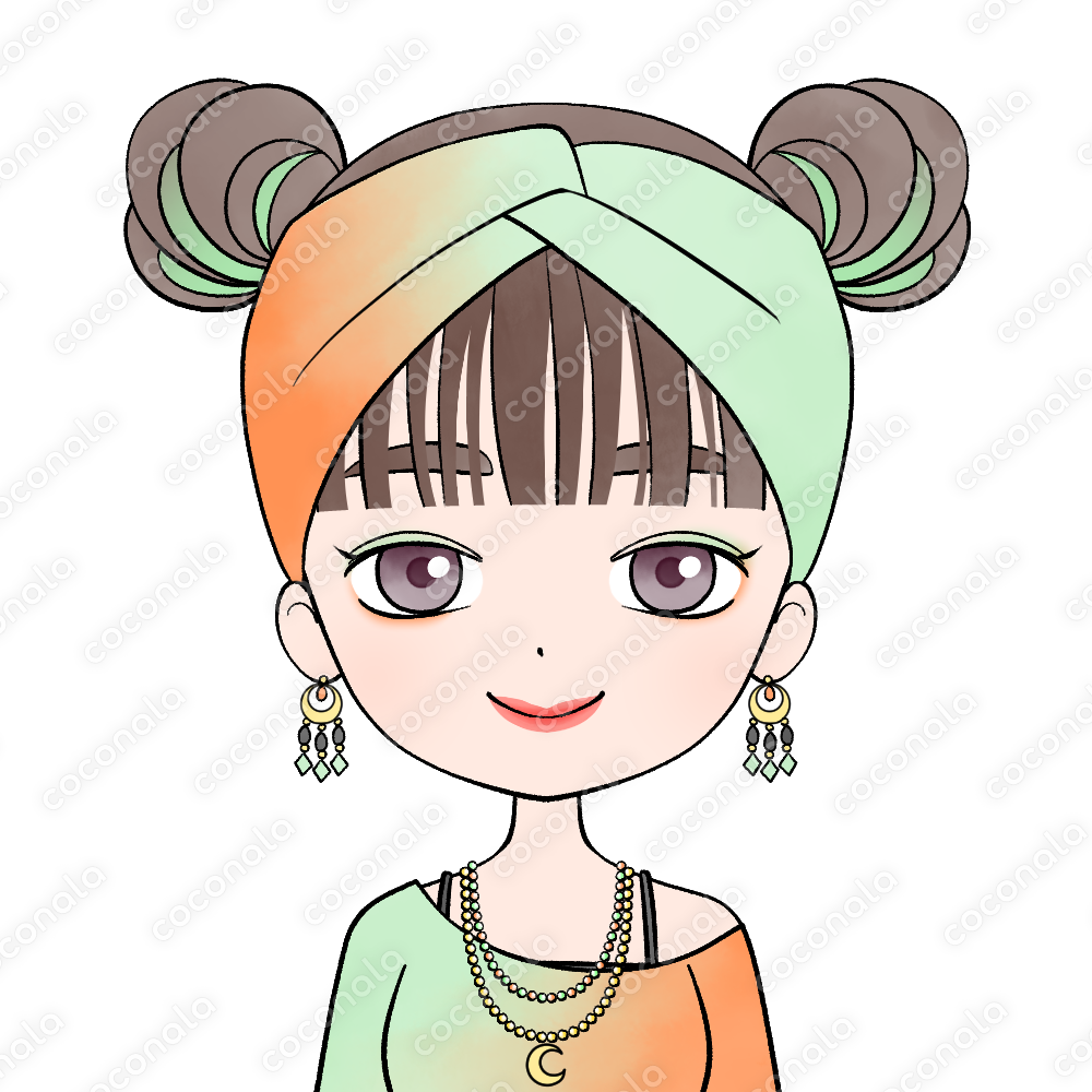 【商用利用可】人物イラスト（高解像度・PNG背景透過）SNSアイコン・動画にも！