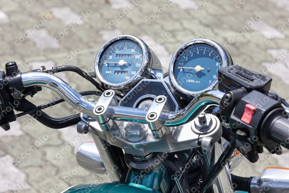 SRV250　クラッシック　バイク　オートバイ　メーター廻り