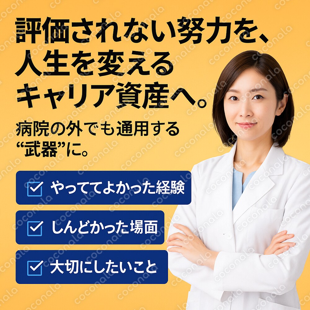 医療職のための自己分析＆キャリア選択肢ワーク