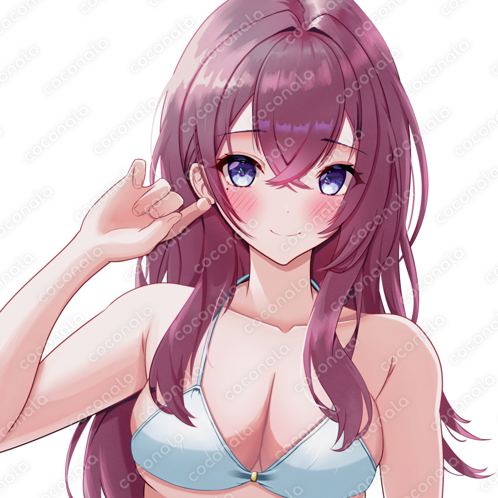 かわいい水着キャラの【SNSアイコン】アイコン変更にぜひ