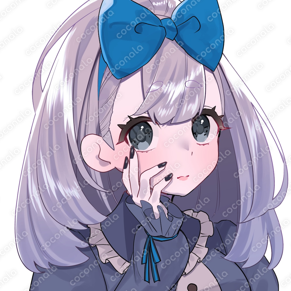 リボンの女の子【SNSアイコン】