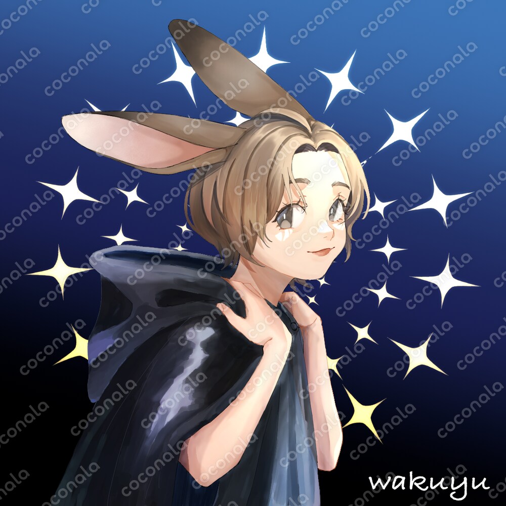 SNSなどのアイコンに使える女の子のイラスト⑥