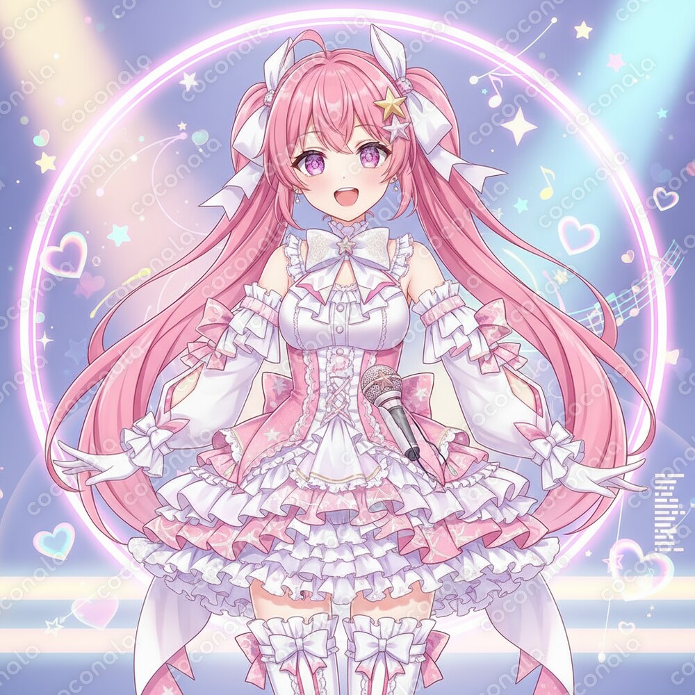 【VTuber・SNSアイコン向け✨】商用利用OK！即使えるオリジナルイラスト！