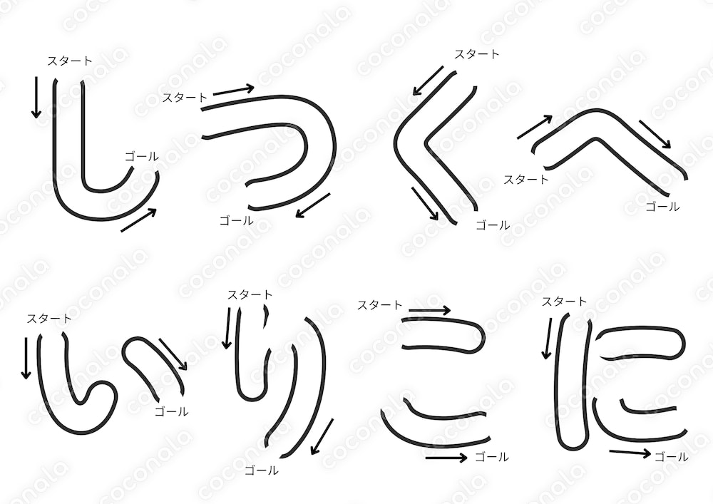 遊びながら身につく！ひらがな書き順迷路プリント｜3歳～6歳向け