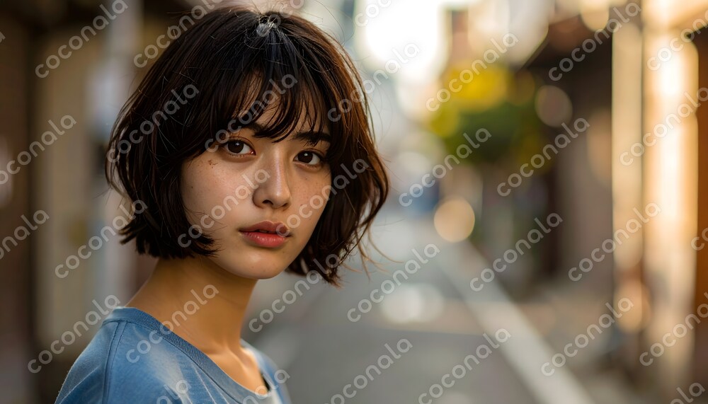 ナチュラルな雰囲気の女性