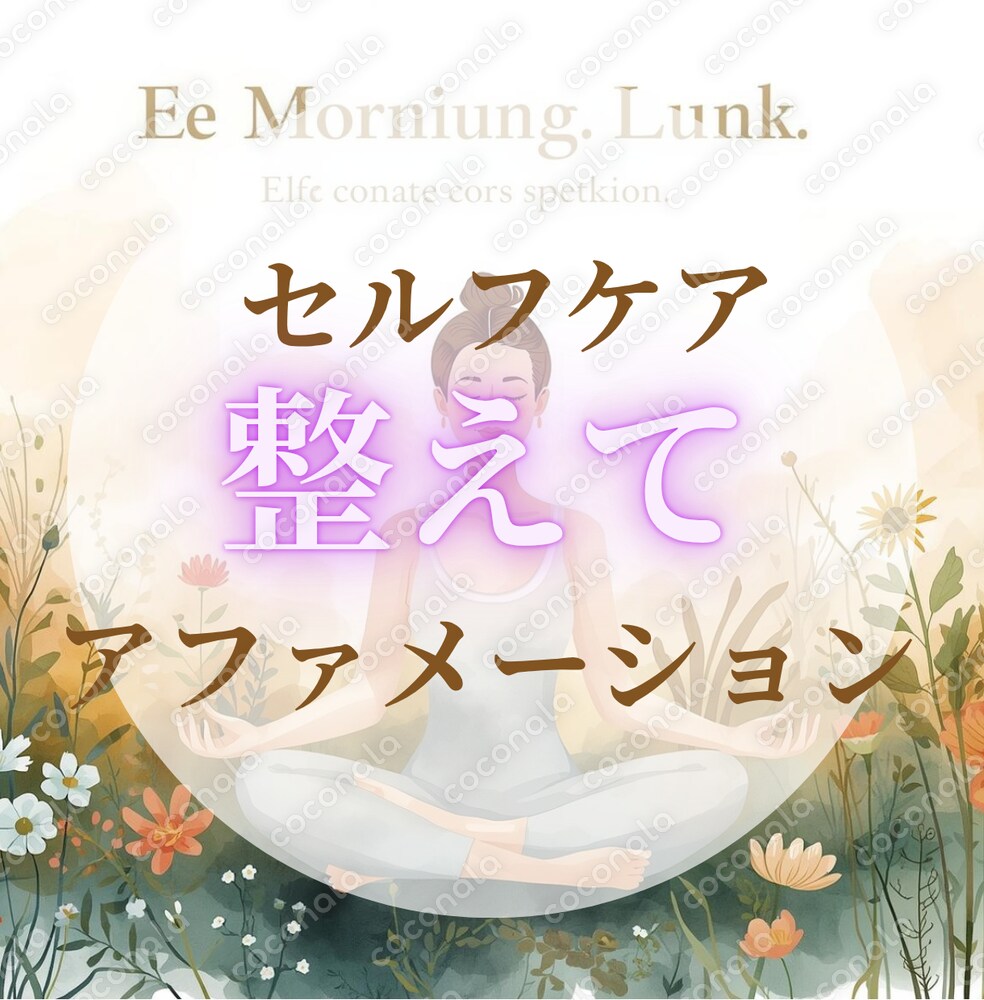 セルフケア　12か月ワーク　資料
