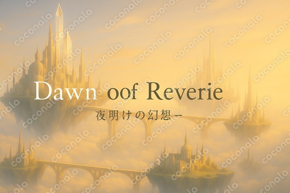 幻想壁紙『Dawn of Reverie〜夜明けの幻想〜』Vol.3 〜黎明〜