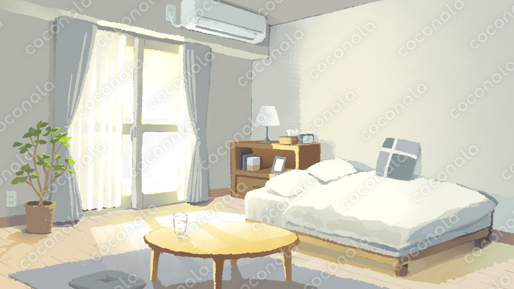 【ゲーム・配信○】何の変哲もない部屋(昼)
