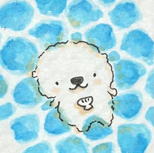 可愛くデフォルメされた動物のイラスト