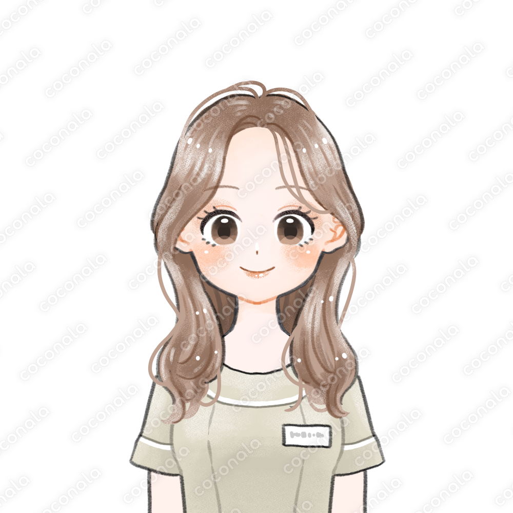 アイコンイラスト（美容系女性）1