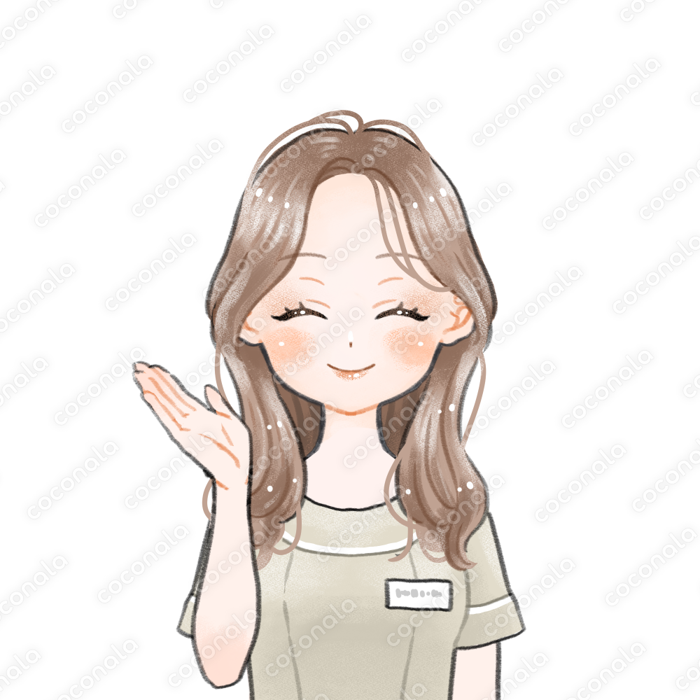 アイコンイラスト（美容系女性）2