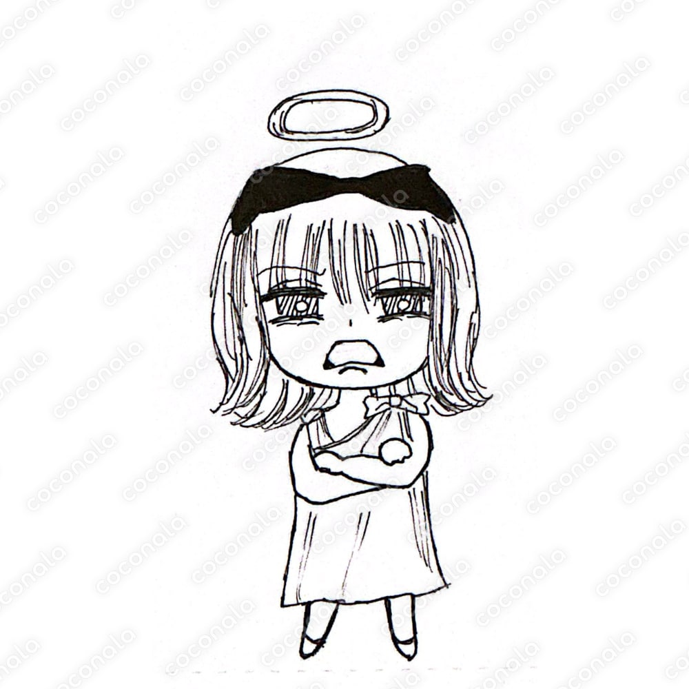 【手描き白黒】味のある一枚絵・キャラ・動物などお描きします