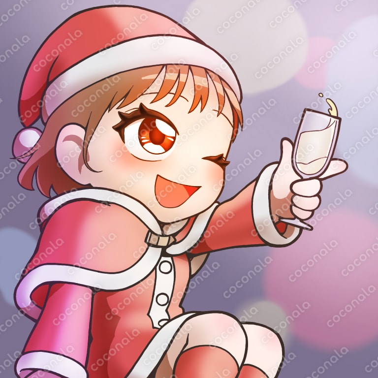 クリスマスアイコン(女の子)