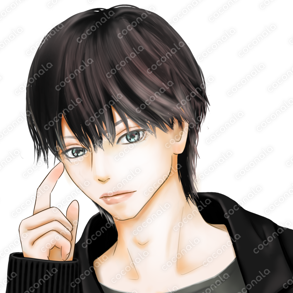 SNSなどに使える男性アイコン1