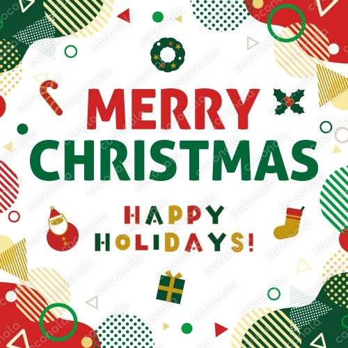 【LINEスタンプなどに】クリスマス_Christmas_GIFアニメーション