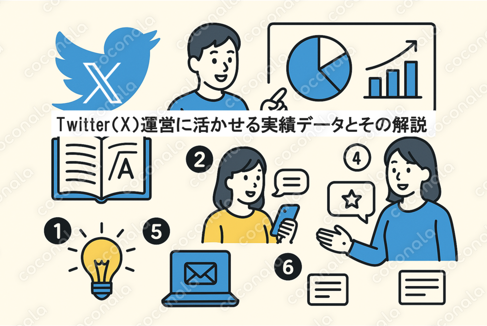 Twitter（X）運営に活かせる実績データとその解説
