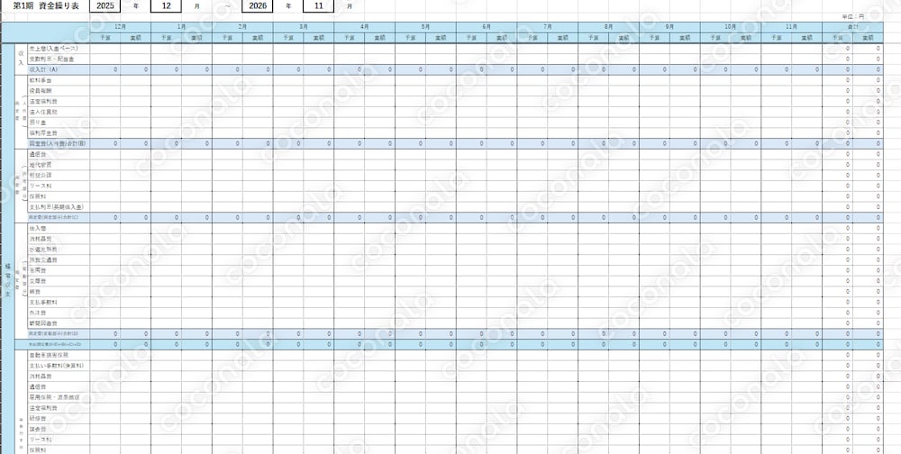 元銀行員が実際に使った融資時の資料として使えるキャッシュフロー表