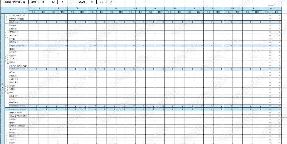元銀行員が実際に使った融資時に使えるキャッシュフロー表