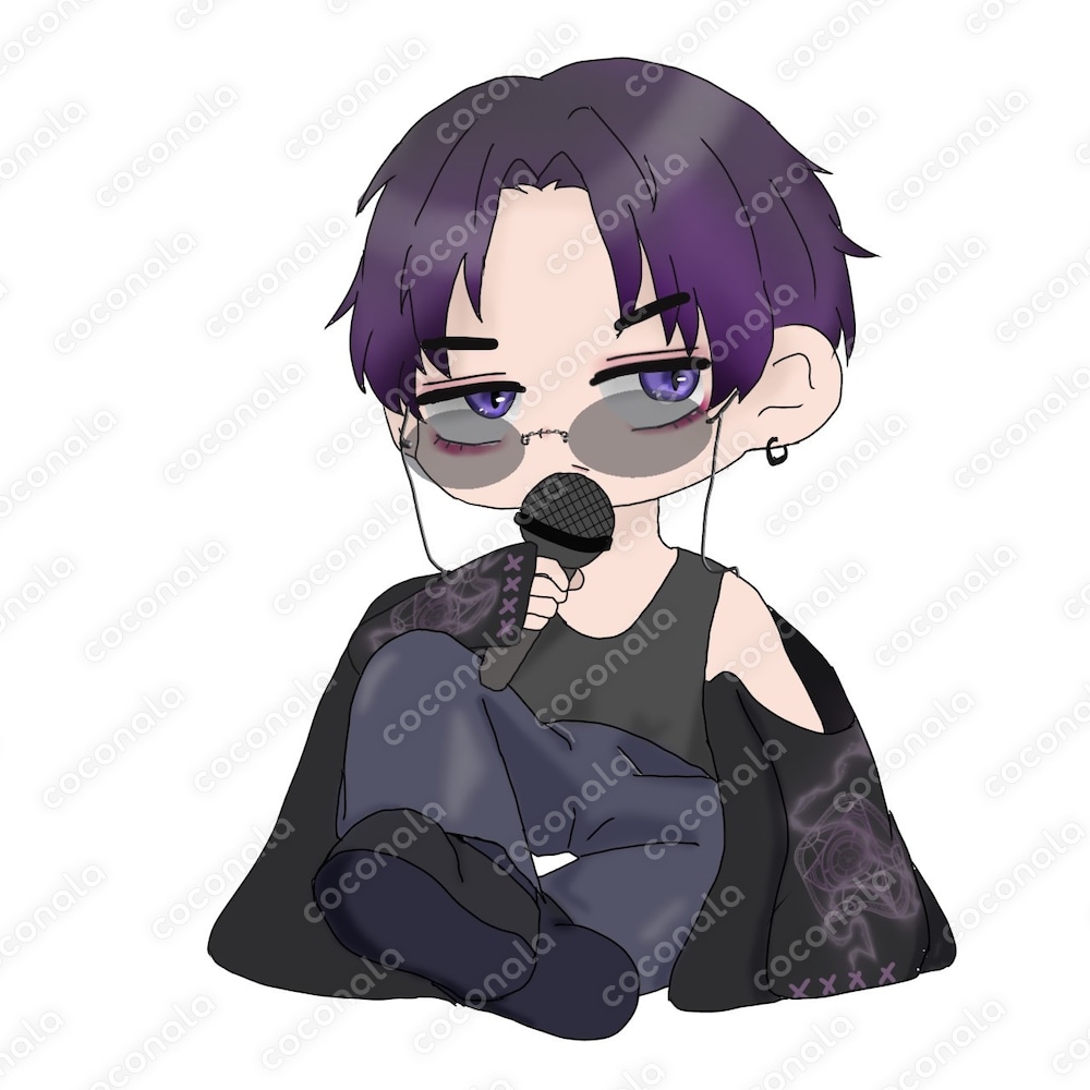 かっこいい　かわいい　男性　眼鏡　サングラス