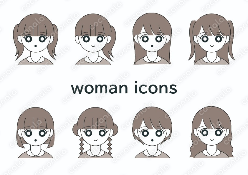 女性アイコン