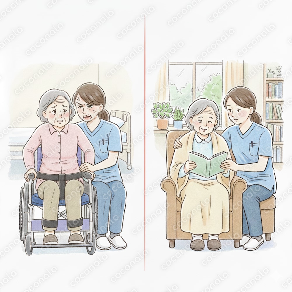 身体拘束と寄り添うケア