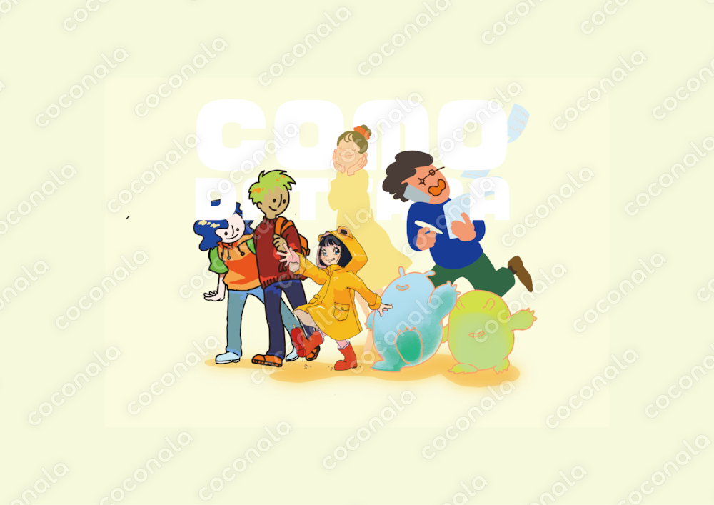 スピード納品で、あなたのイメージに合わせて、ポップに明るいイラストをお届け！