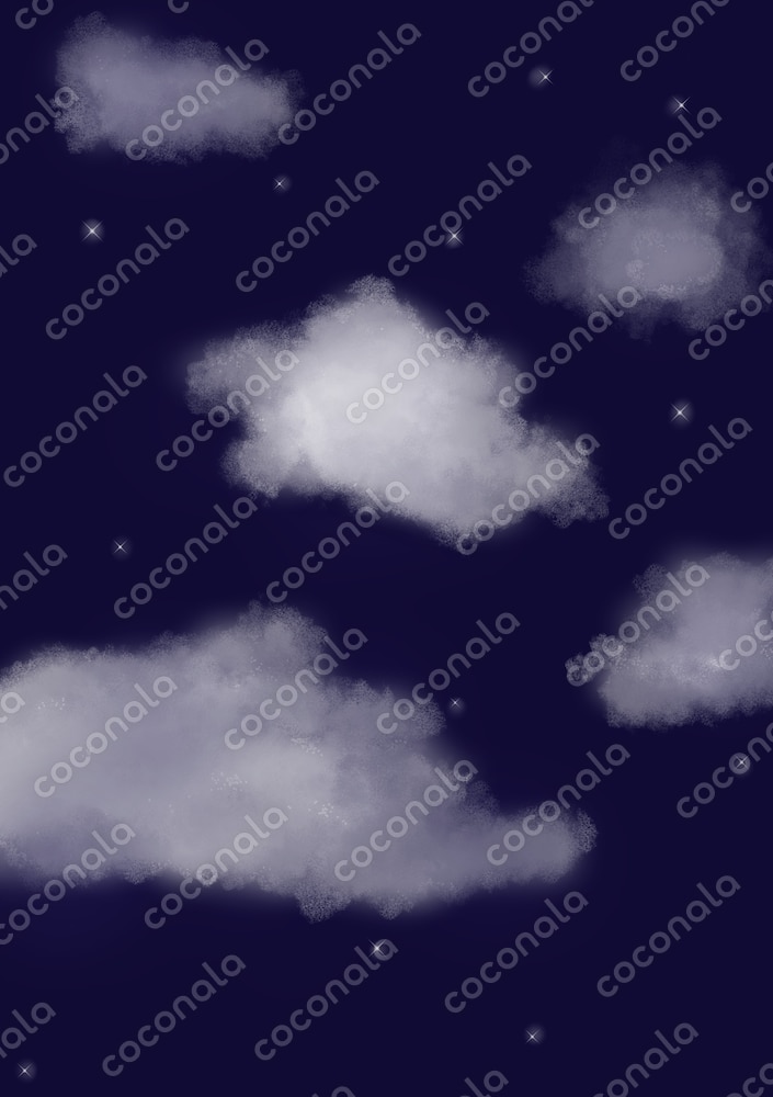 夜空の星イラスト