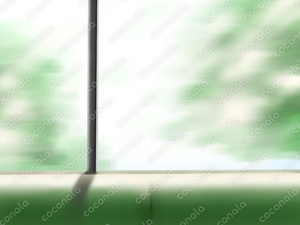 背景イラスト 電車の中