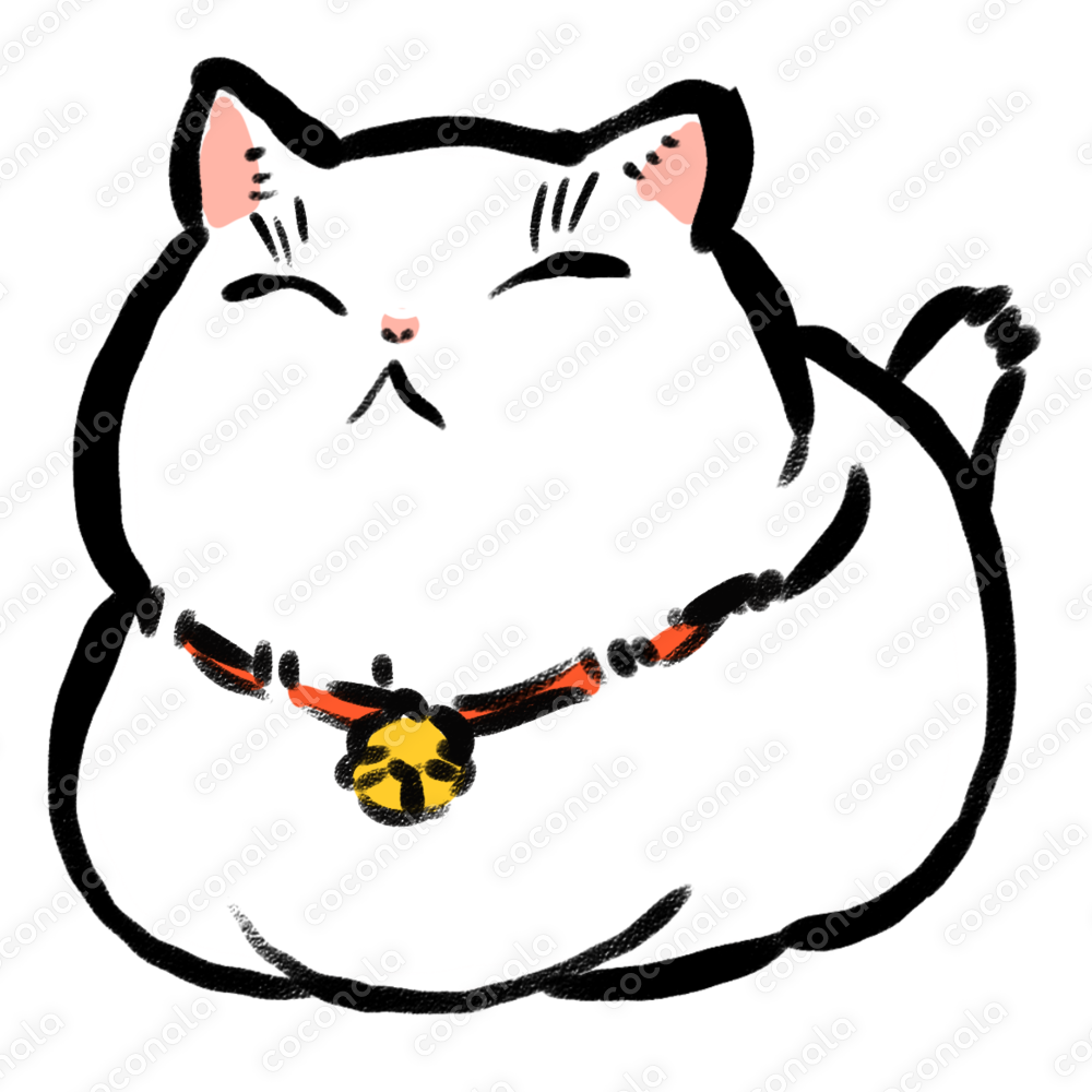 アニマル素材「でぶねこ」