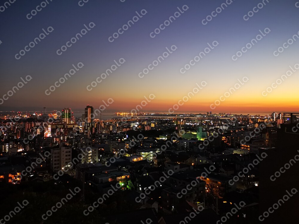 写真素材：神戸の夜景