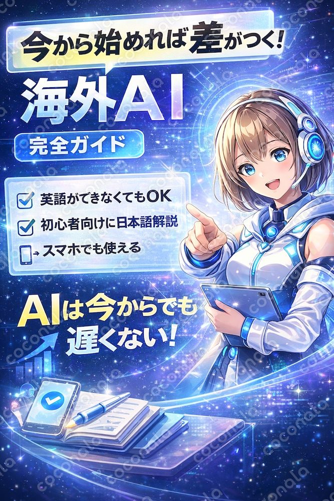 海外AIツール10選【使い方・日本語解説】