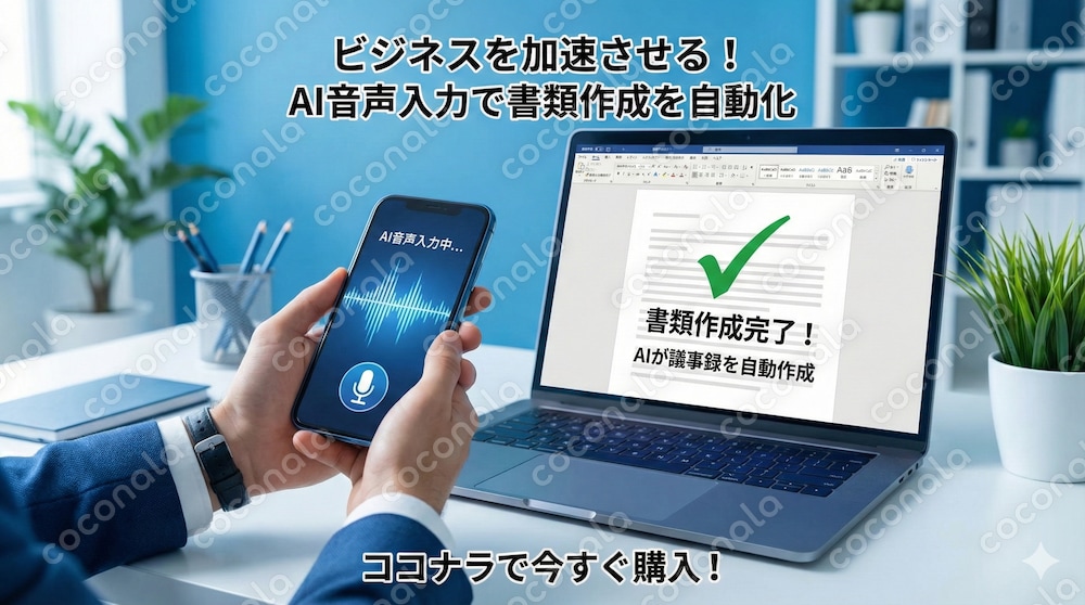 支援記録は「喋る」だけ！音声入力×AIで残業ゼロへ導きます