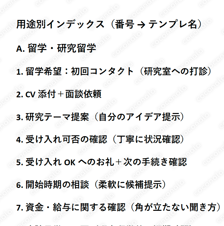 【留学/学会/病院見学など】英語メールテンプレ50｜丁寧で自然な文がすぐ作れる例文つき