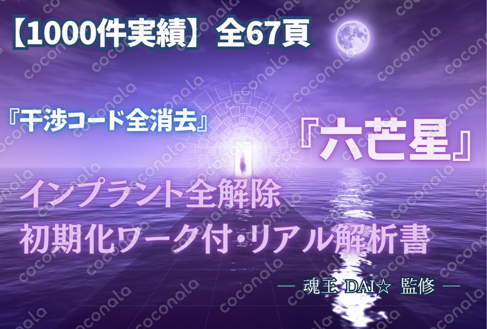 【1000件実績】全67項インプラント全解除 初期化ワーク付・リアル解析書