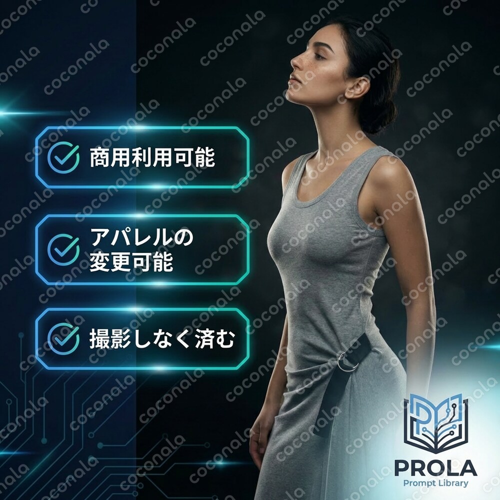 759,375通りの組み合わせ。AIで『あなただけのファッションモデル』
