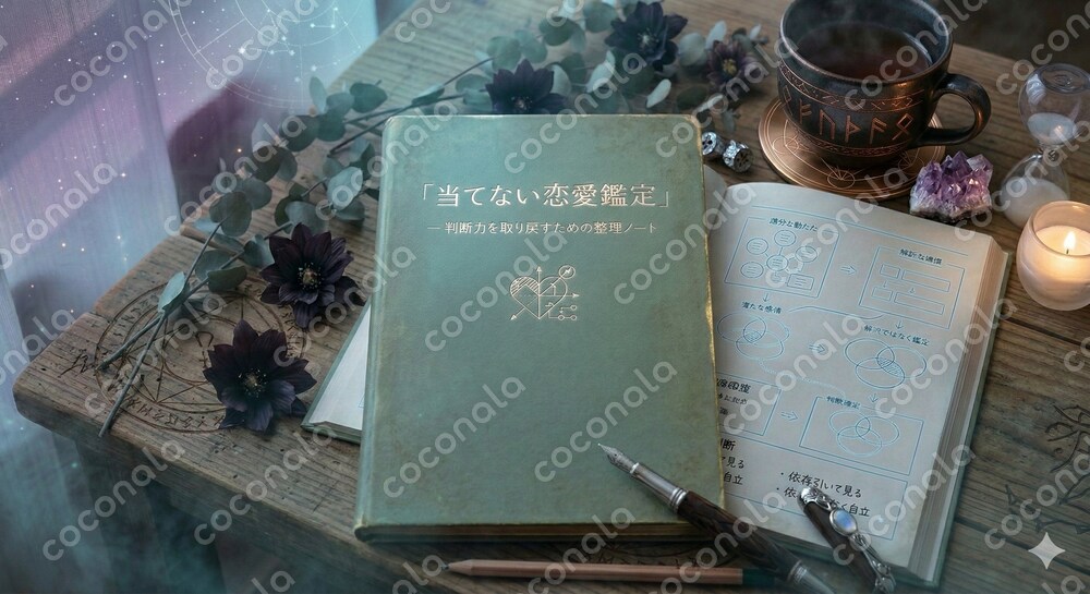 当てない恋愛鑑定ー判断力を取り戻すためのノート