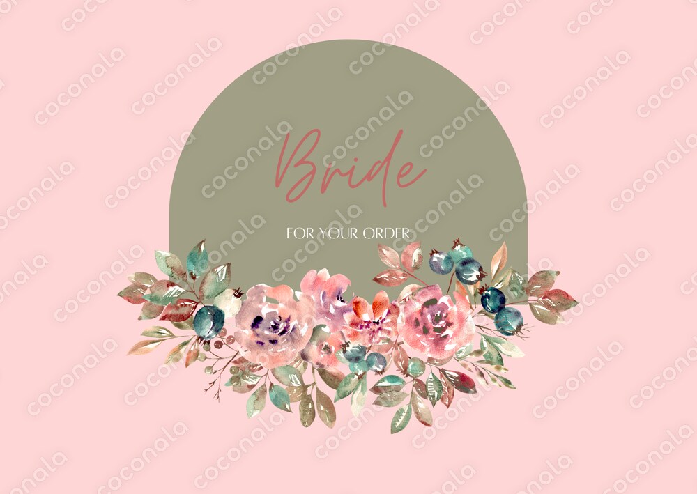 結婚式サイン受付新婦側「Bride」
