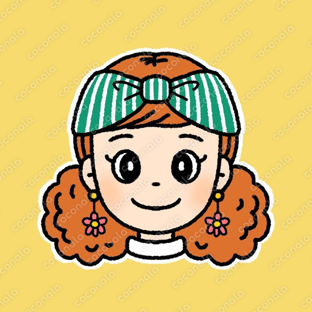 SNSアイコンやブログに使える♪POPでかわいい女の子イラスト