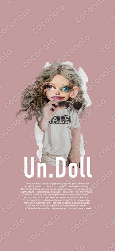 スマホ待ち受け画像【Undoll-001】