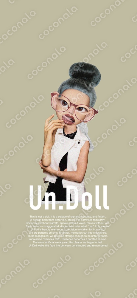スマホ待ち受け画像【Undoll-004】