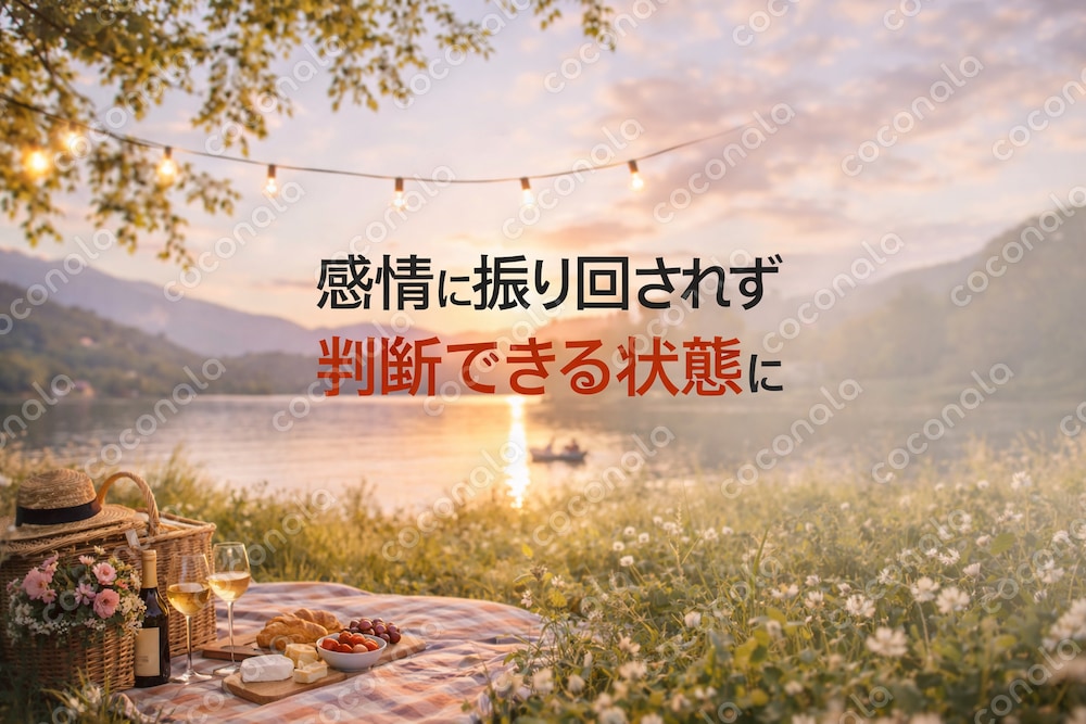 その恋、本当に続けて大丈夫？ ～感情と事実を切り分ける判断整理ワーク～
