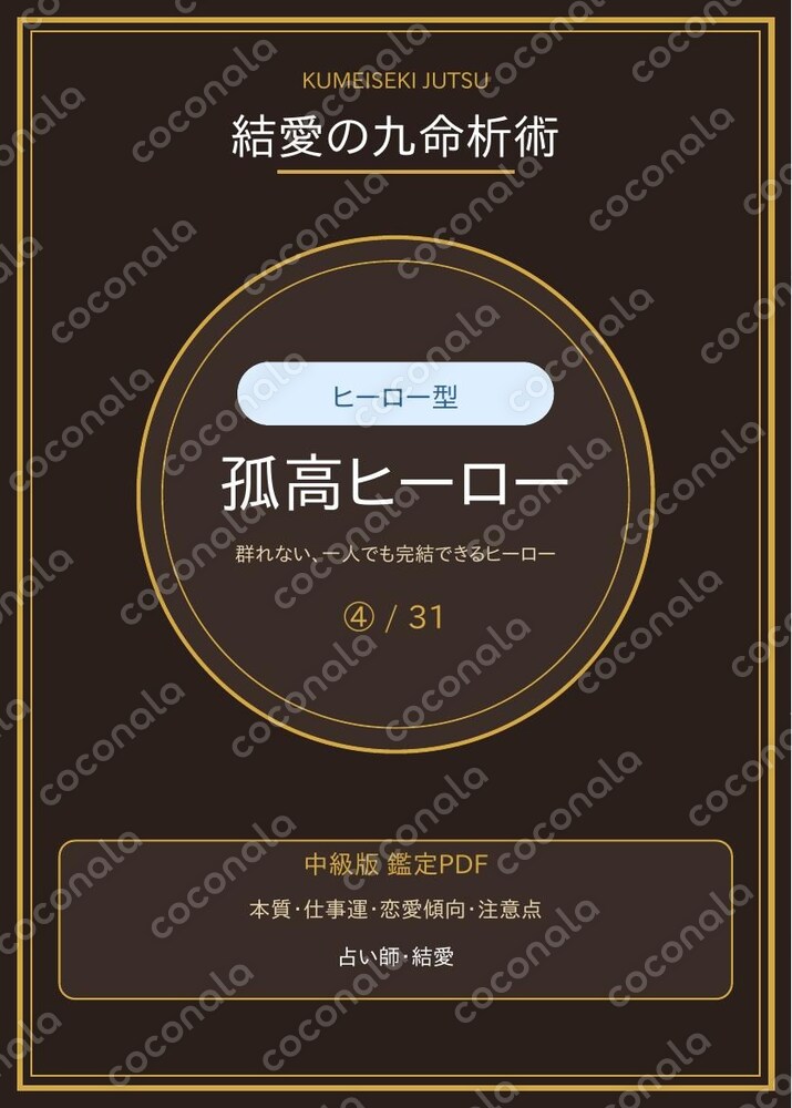 結愛🌸九命析術｜④孤高ヒーロー