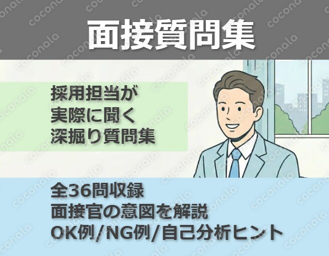 採用担当厳選の面接質問集を公開します　採用担当が実際に聞く深掘り質問集｜全36問