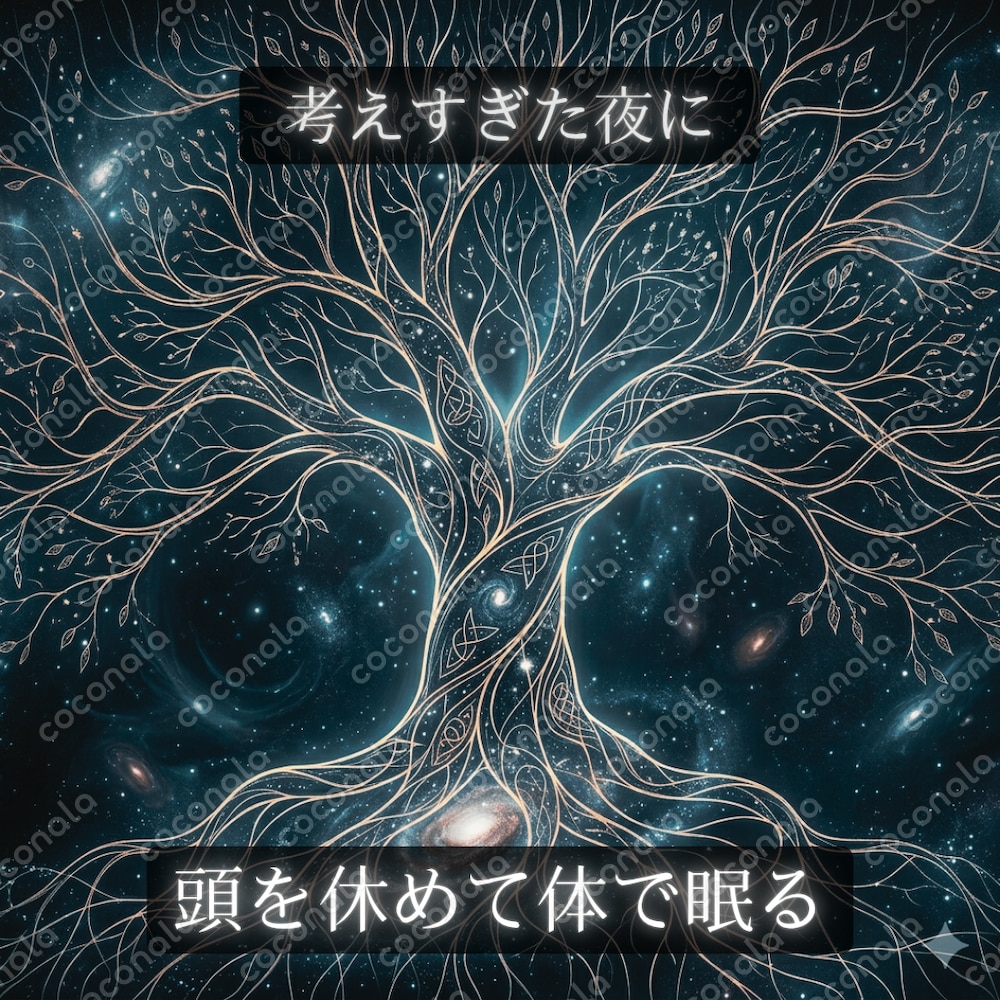 考えすぎた夜に|ただ感じるだけで眠れる